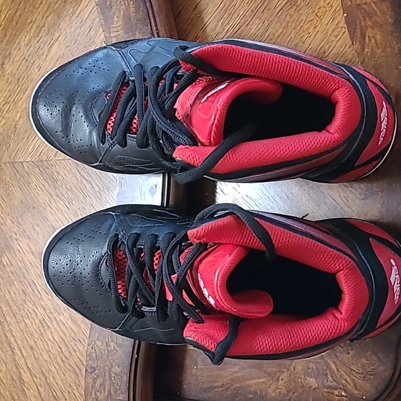 Adidas Next Level Speed Basketball Mens 9 black and red athletic high top shoes - Picture 6 of 9